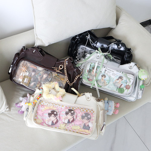 呜咚原创日常透明痛包【小知梨】