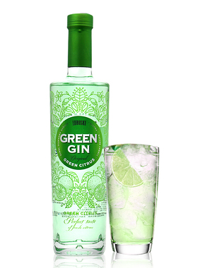 卢布斯基柑橘味利口酒金酒杜松子酒波兰进口洋酒鸡尾酒基酒500ml