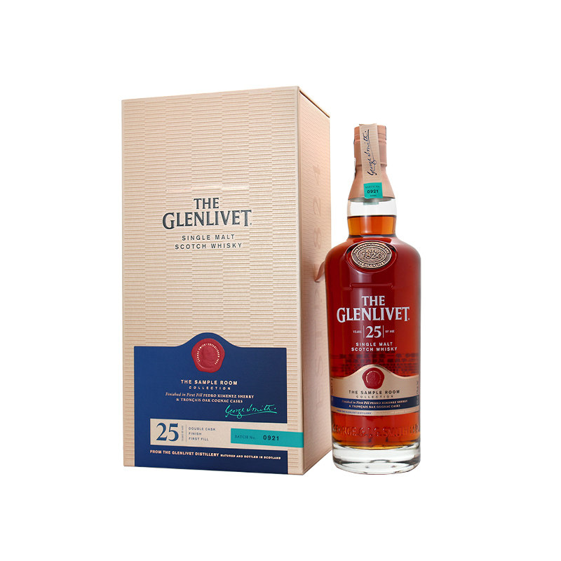 格兰威特25年陈酿风味创造系列单一麦芽苏格兰威士忌英国原装进口