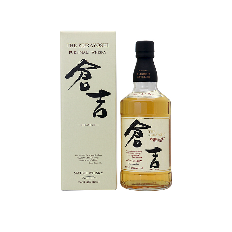 仓吉纯麦威士忌KURAYOSHI PURE 无年份入门日本原装进口洋酒正品