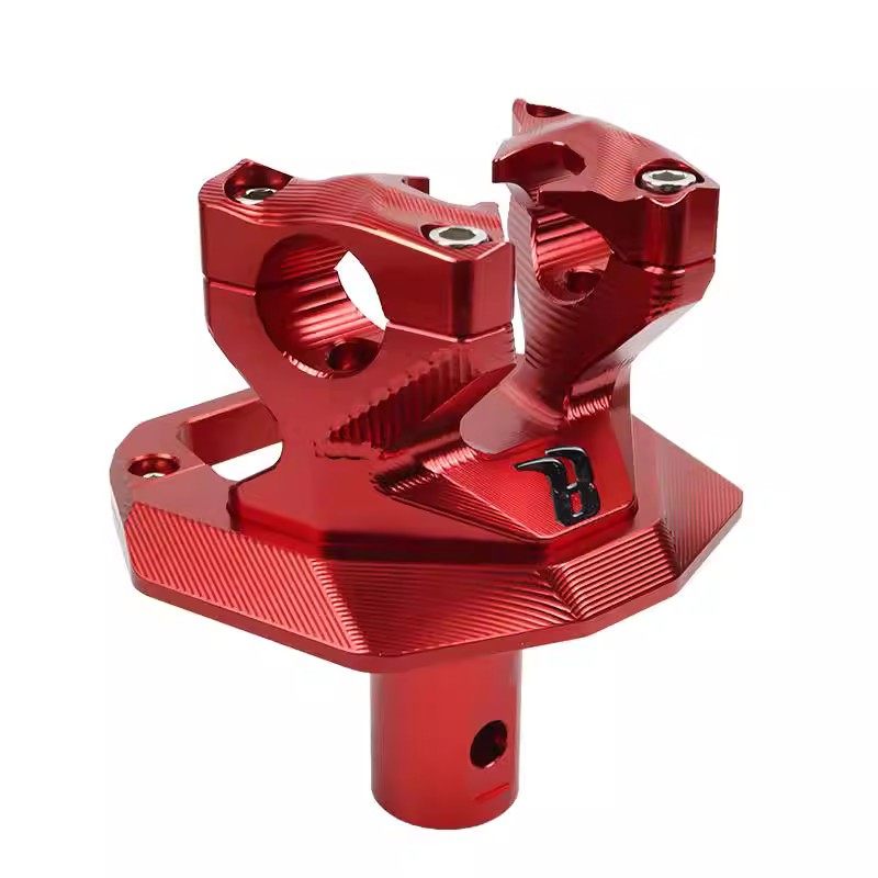 小牛改装巴风特方向柱cnc改装方向把巴风特底座铝合金改装龙头座