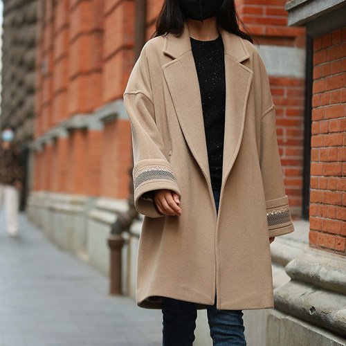 定制中长款羊绒大衣高级