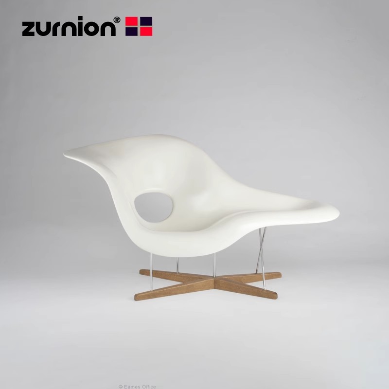 ZURNION创意设计师家具EAMES LA CHAISE伊姆斯精品玻璃钢休闲躺椅
