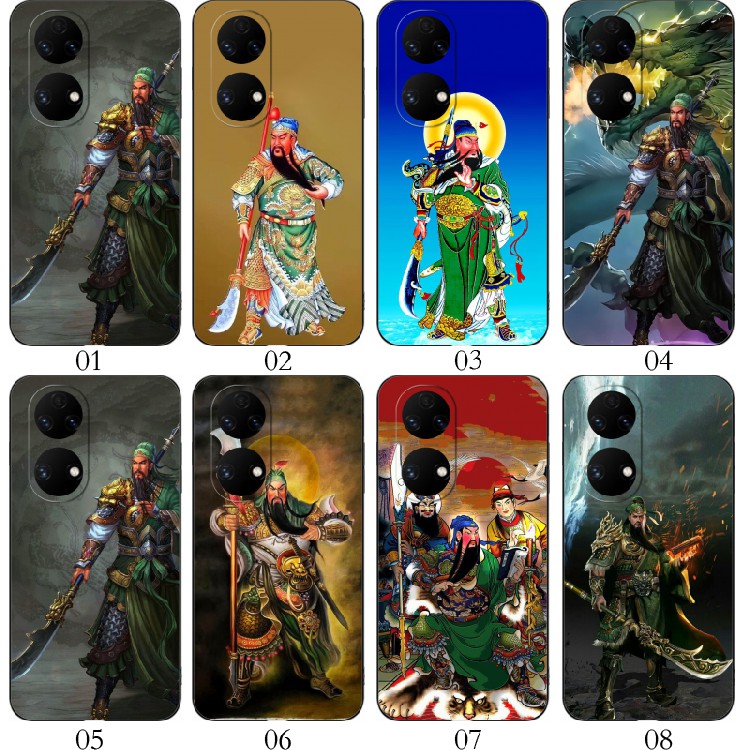 关羽关公 适用 红米 Note 11T Pro+/iQOO Z7i/一加 Nord N20/12T/OPPO A1 活力版/一加 Ace 2V手机壳