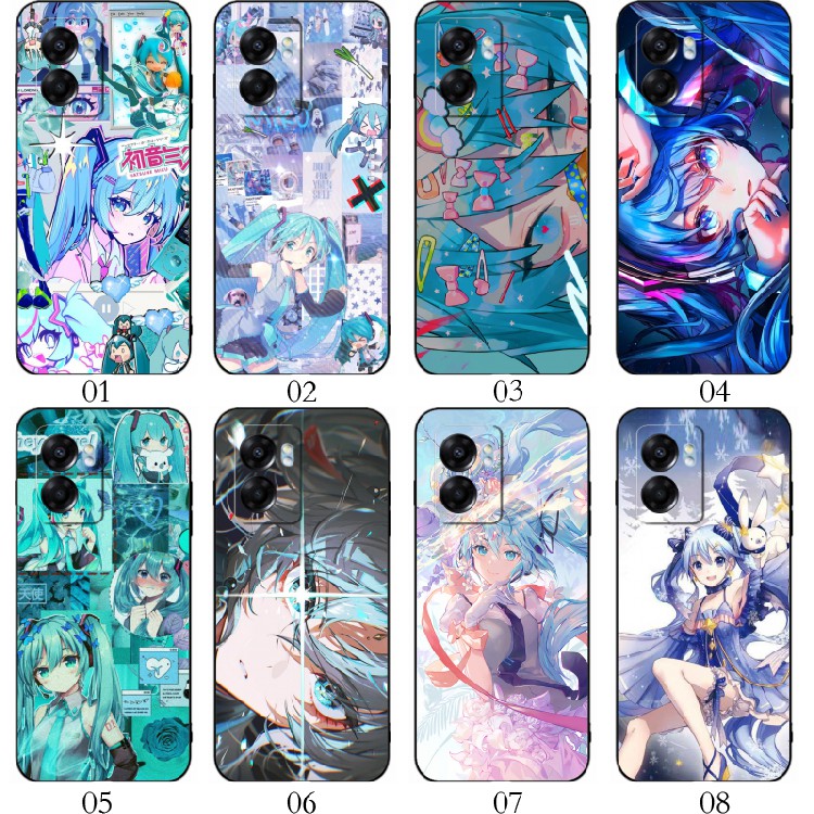 初音未来 适用 荣耀Play8T/OPPO Find X3/Play6T/Play7T/Pro/X5/OPPO K10x/K11x/K9x/A2x/A1x/A2m手机壳