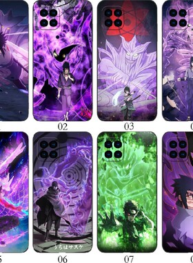 火影忍者须佐能乎 适用 OPPO A92/A53 5G/Reno4 SE/A72/A15/A35/realme/V13/V3/V11/V11S/Q3/Q3i/iPho手机壳