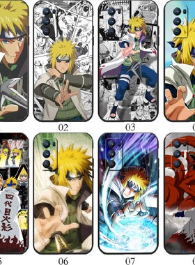 波风水门火影 适用 VIVO Y50/X50 Pro+/Y70t/Y50t/X70/Y73s/Y70s/Y20/S17/S16/S12/Y30/T1/realme Q3s手机壳