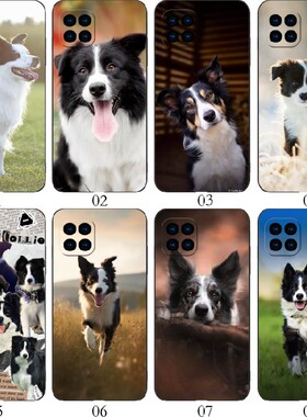 边牧 适用 OPPO A92/A53 5G/Reno4 SE/A72/A15/A35/realme/V13/V3/V11/V11S/Q3/Q3i/iPhone/vivo手机壳