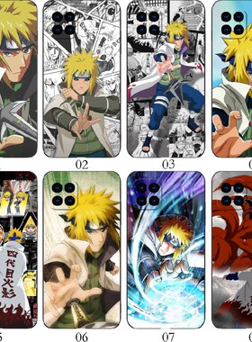 波风水门火影 适用 OPPO A92/A53 5G/Reno4 SE/A72/A15/A35/realme/V13/V3/V11/V11S/Q3/Q3i/iPhone/v手机壳