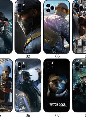 看门狗 适用 小米 10T Pro/Civi 1S/2/MIX 4/三星 S30 Plus/S21/A72/A52/A32/Note20/A71/A51/S20 手机壳