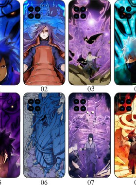须佐能乎火影忍者 适用 OPPO A92/A53 5G/Reno4 SE/A72/A15/A35/realme/V13/V3/V11/V11S/Q3/Q3i/iPho手机壳