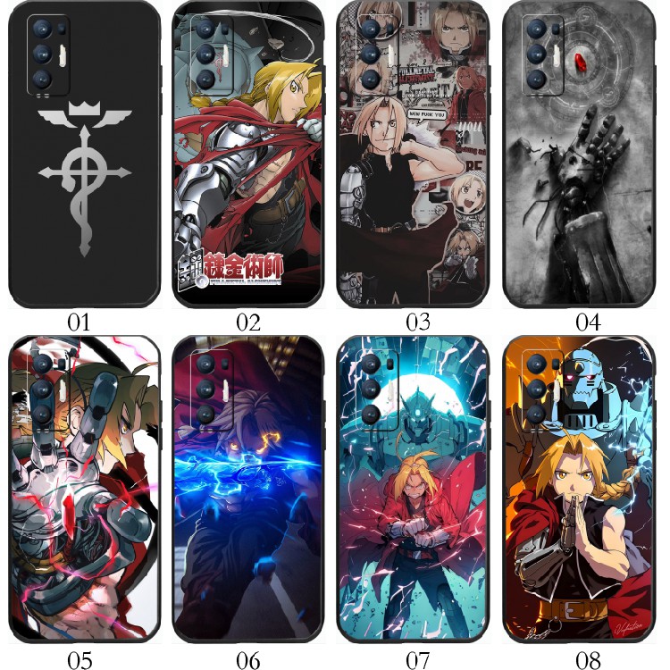 钢之炼金术师 适用 realme GT/闪速版/Neo/大师探索版/2T/一加 9/Pro/9R/RT/8T/Ace 2V/魅族18/Neo5 S手机壳