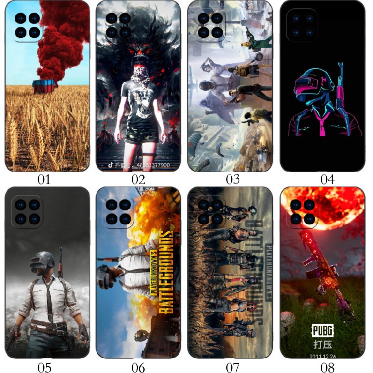 PUBG 适用 OPPO A92/A53 5G/Reno4 SE/A72/A15/A35/realme/V13/V3/V11/V11S/Q3/Q3i/iPhone/vivo手机壳