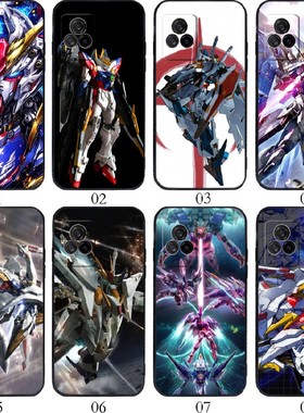 GUNDAM高达 适用vivo/iQOO U3x/X60 曲屏版/S9e/realme GT Neo3/GT2/一加 Ace/魅族 18X手机壳