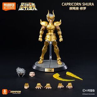 布鲁可圣斗士星矢超越版手办水瓶座卡妙白鸟座金牛座摩羯座模型