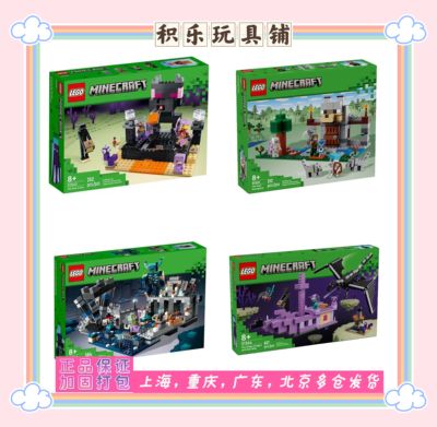 LEGO乐高我的世界21246漆黑世界之战21264末影龙21242末地竞技场