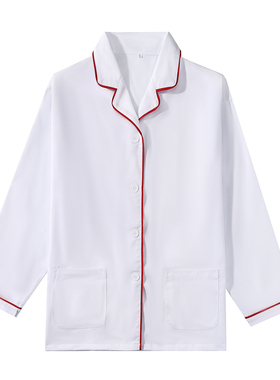 学校餐厅餐饮女短袖食品厨师服食堂服装长袖幼儿园阿姨工作服薄款