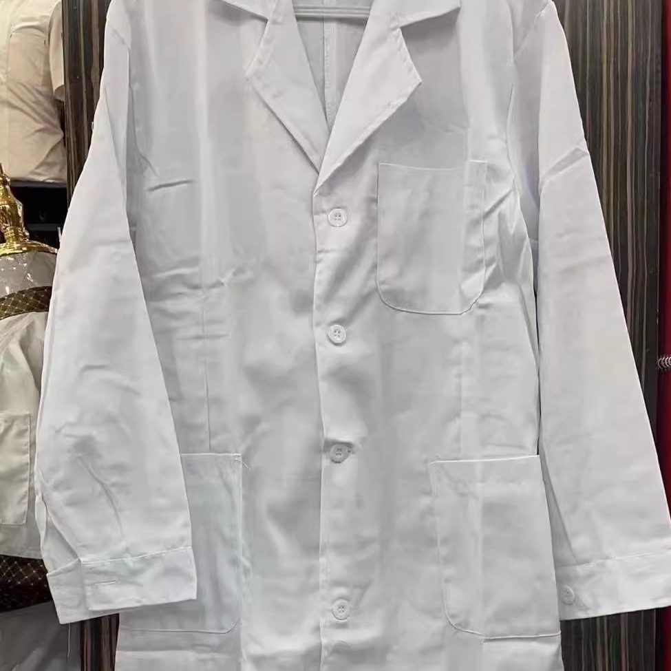 白大褂长袖医生护士工作服女短袖薄款夏季实验服学生化学大学生室,男装,工装制服,淘宝优惠券,粉丝福利购,淘宝优惠卷