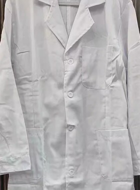 白大褂长袖医生护士工作服女短袖薄款夏季实验服学生化学大学生室