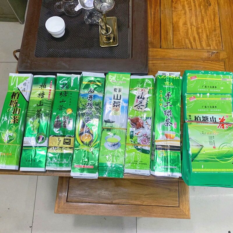 惠州特产柏塘山茶包装袋真空袋抽空袋子封口茶叶包装半斤装食品袋