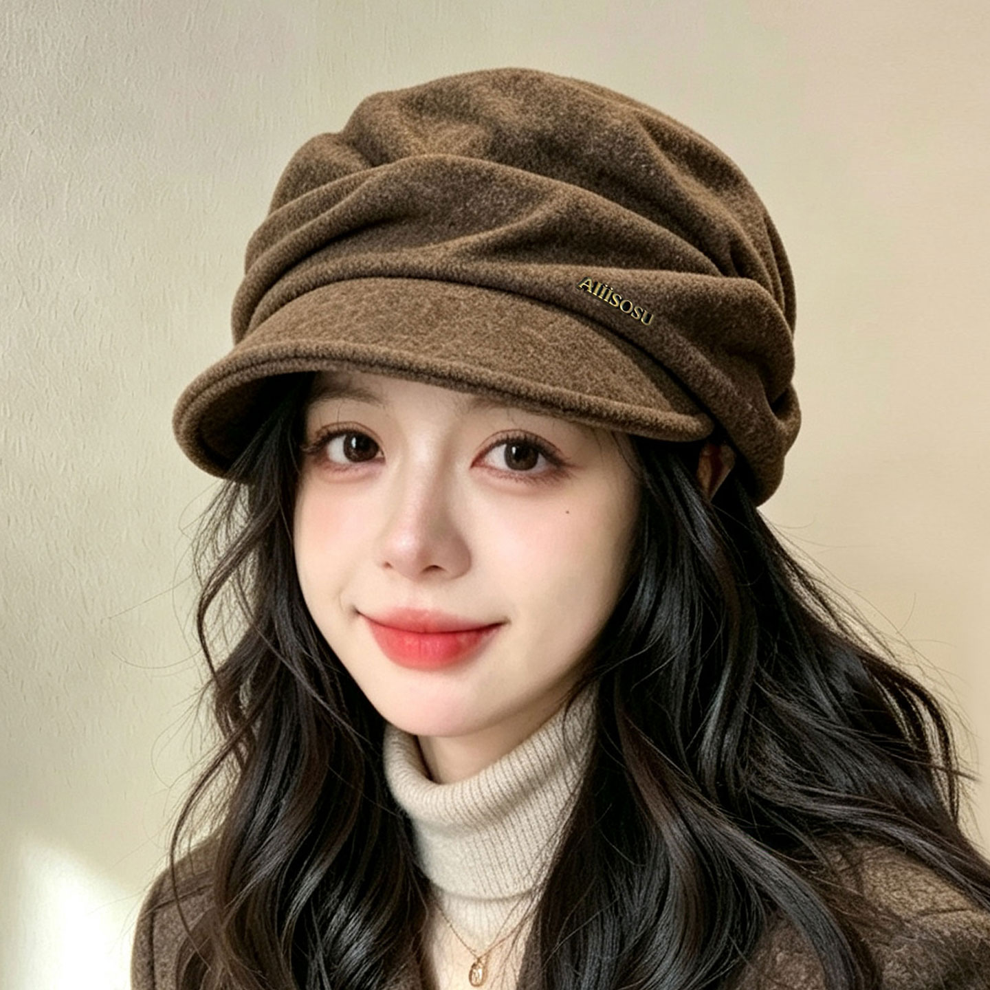 包头帽马术帽女士新款秋冬棉帽子图片