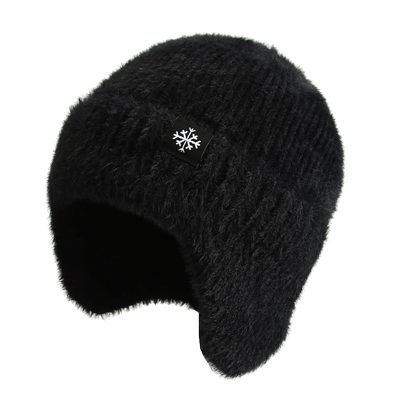 台柔护耳帽骑行韩版女冬保暖冷帽