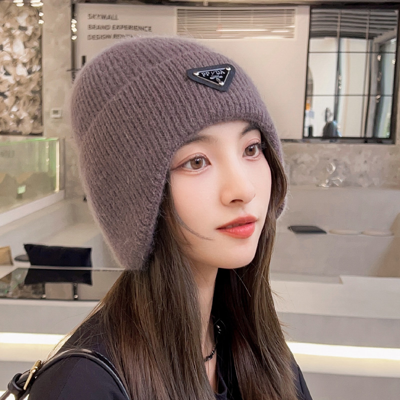 台柔护耳帽骑行韩版女冬加厚保暖
