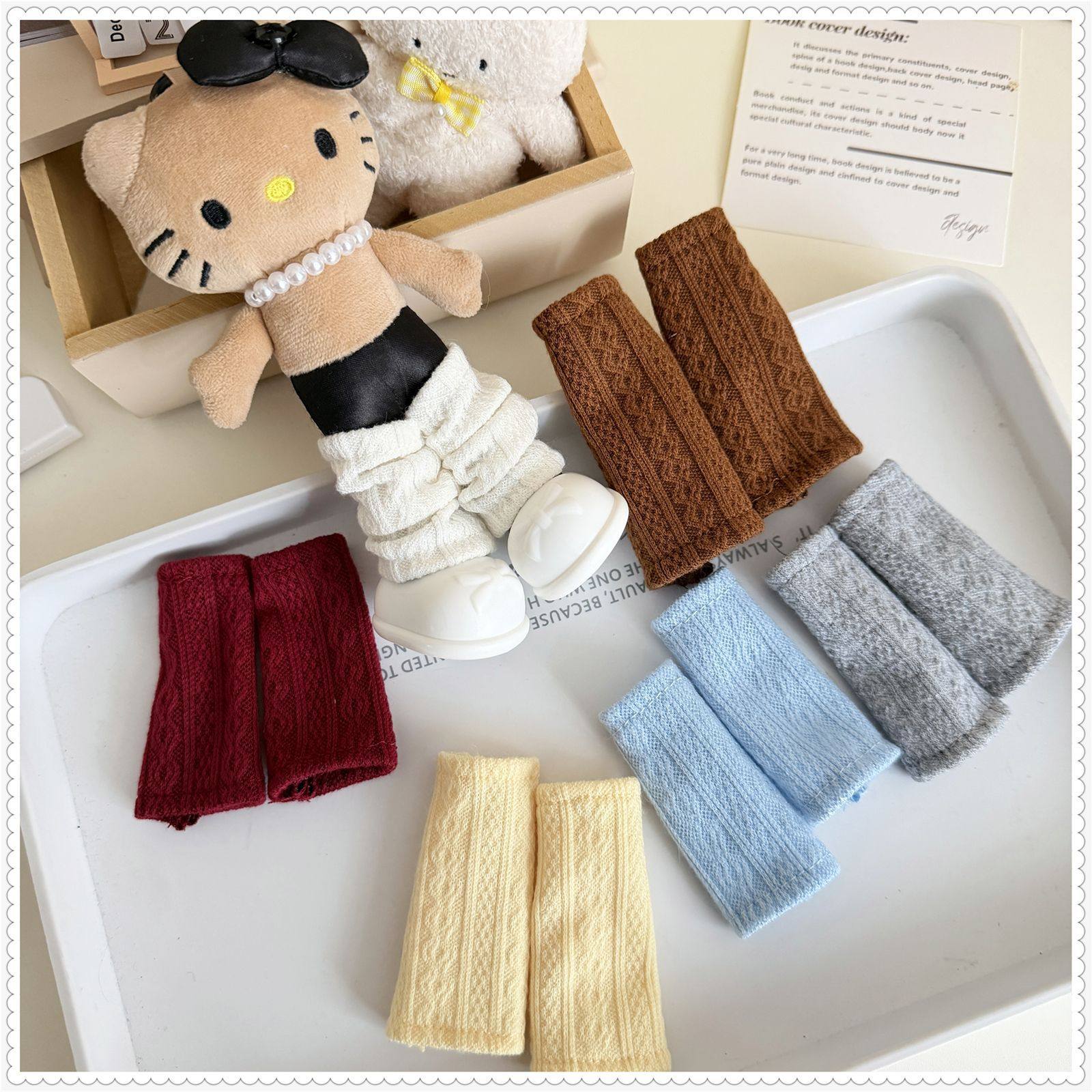 嘎子姐bjd6分袜子娃娃毛线长筒袜kt猫堆堆袜适配长腿配饰KT,模玩/动漫/周边/娃圈三坑/桌游,棉花娃娃/毛绒玩具娃衣,淘宝优惠券,粉丝福利购,淘宝优惠卷