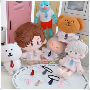 仅售衣服】比奇堡的居民娃衣服打工鱼娃衣酷酷鱼娃衣着替领带衬衫