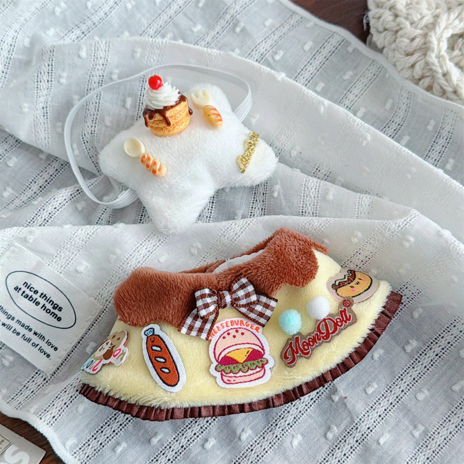 仅售衣服】比奇堡的居民娃衣服打工鱼娃衣酷酷鱼娃衣着替头饰斗篷,模玩/动漫/周边/娃圈三坑/桌游,棉花娃娃/毛绒玩具娃衣,淘宝优惠券,粉丝福利购,淘宝优惠卷