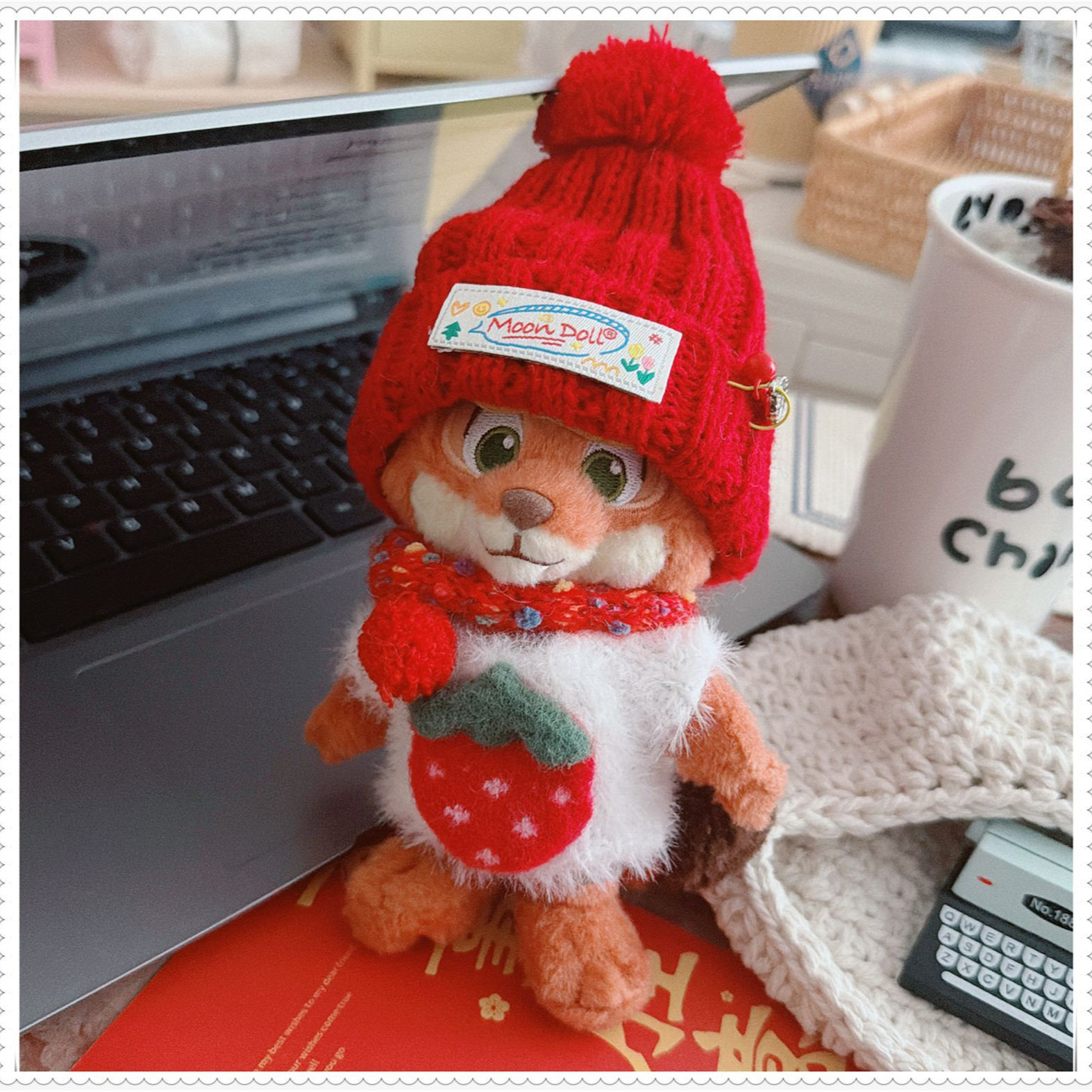 【仅售衣服】尼克小狐狸挂件娃衣服朱迪钥匙扣尼克新年帽子围巾