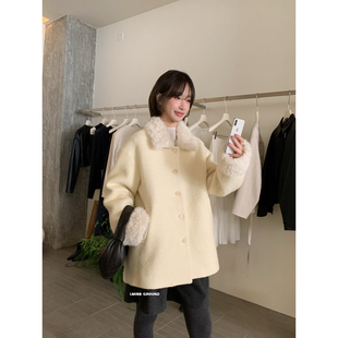 冬上新升级羽绒里衬高品质毛毛领保暖羽绒服外套