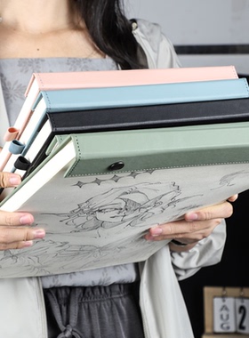 素描本图画本素描纸8k绘画本水彩纸速写本画本a4纸画画用小学生专用空白本马克笔八开漫画铅笔人物高颜值本子