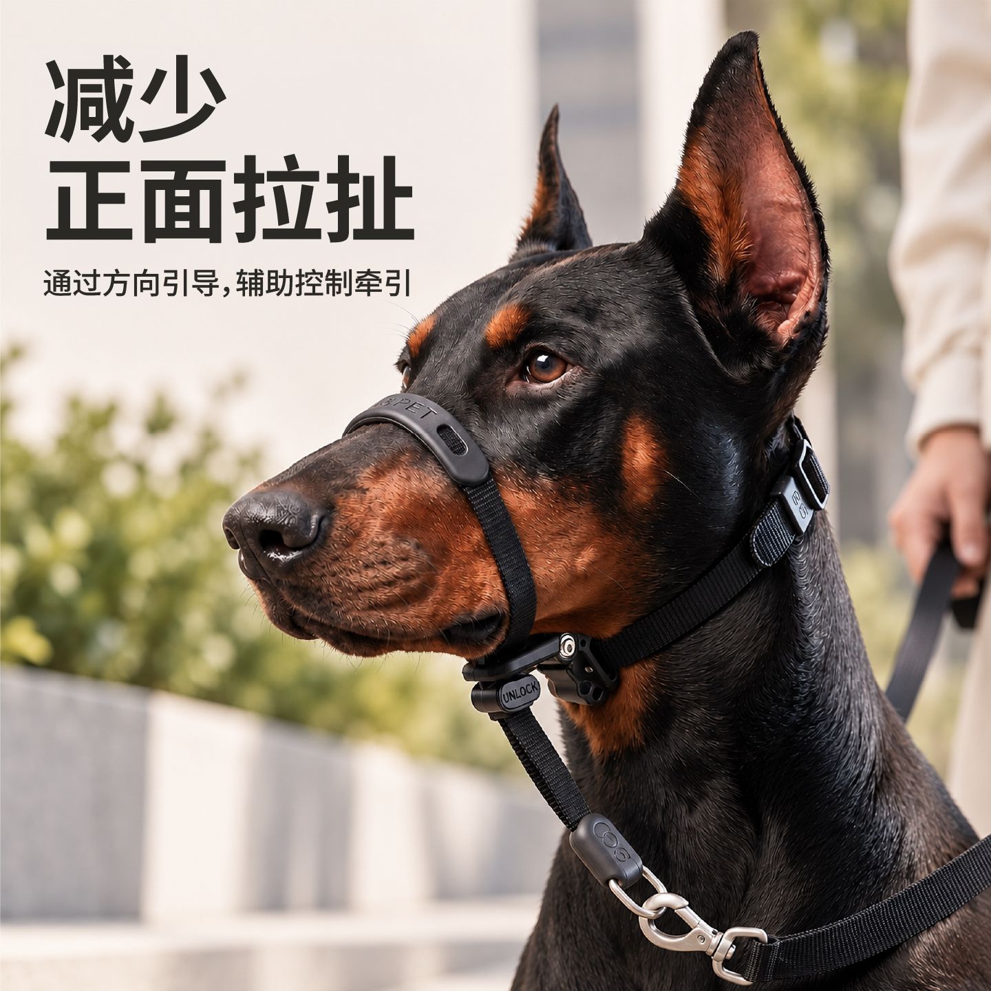 狗嘴套防咬防叫防乱吃狗狗口罩中大型犬专用防爆冲牵引可调节