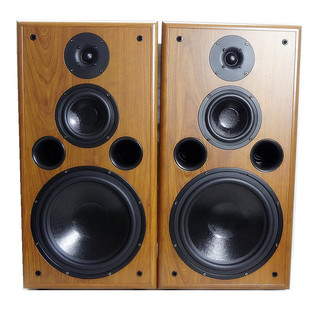 10寸三分频音箱书架发烧HiFi专业高中低音独立无源大功率落地音响