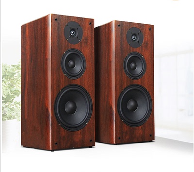 3d立体声8寸书架音箱HIFI三分频