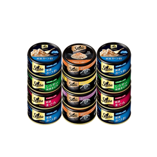 【胡可直播间】sheba希宝黑罐进口猫罐头75g*24罐猫零食营养补水