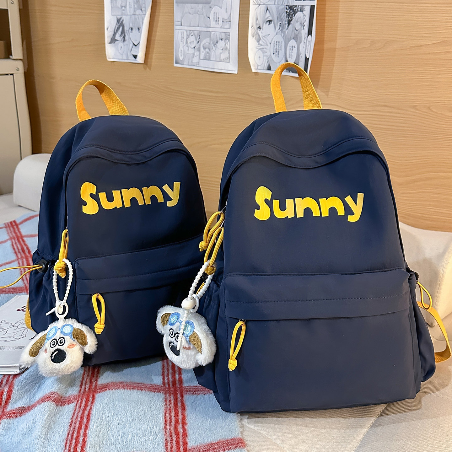 儿童书包男小学生一年级简约轻便幼儿园双肩包女初中研学旅行背包