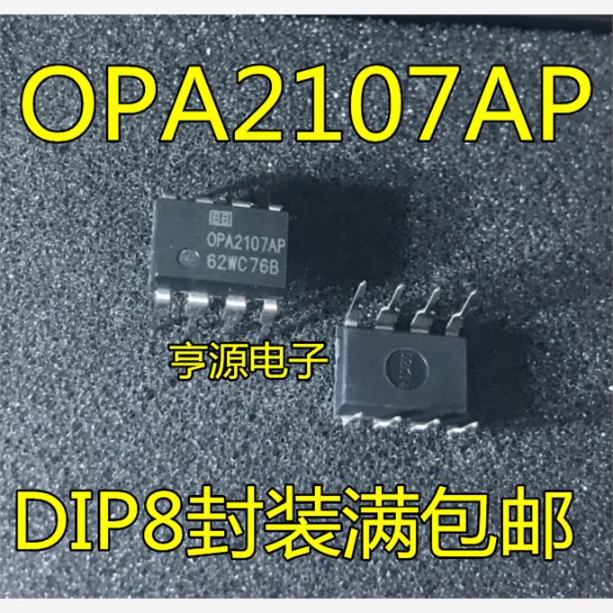 OPA2107 OPA2107AP DIP8  OPA2107AU SOP8  发烧双运放IC芯片全新
