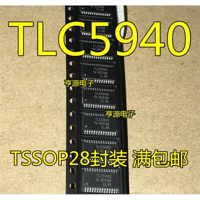 TLC5940PWPRED驱动器芯
