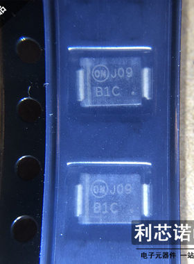 MBRS1100T3G MBRS1100丝印B1C SMB DO-214AA肖特基二极管只做原装