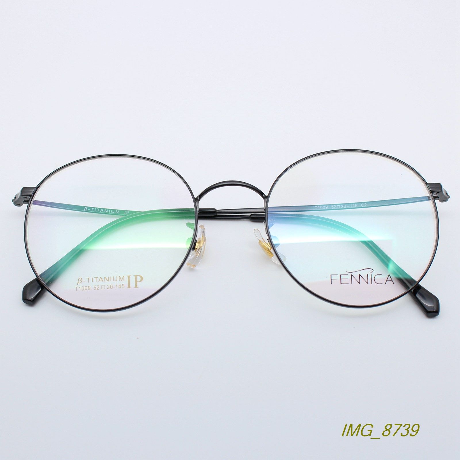 正品新货潮B钛复古圆文艺超轻男女近视眼镜架光学镜架多色R1009