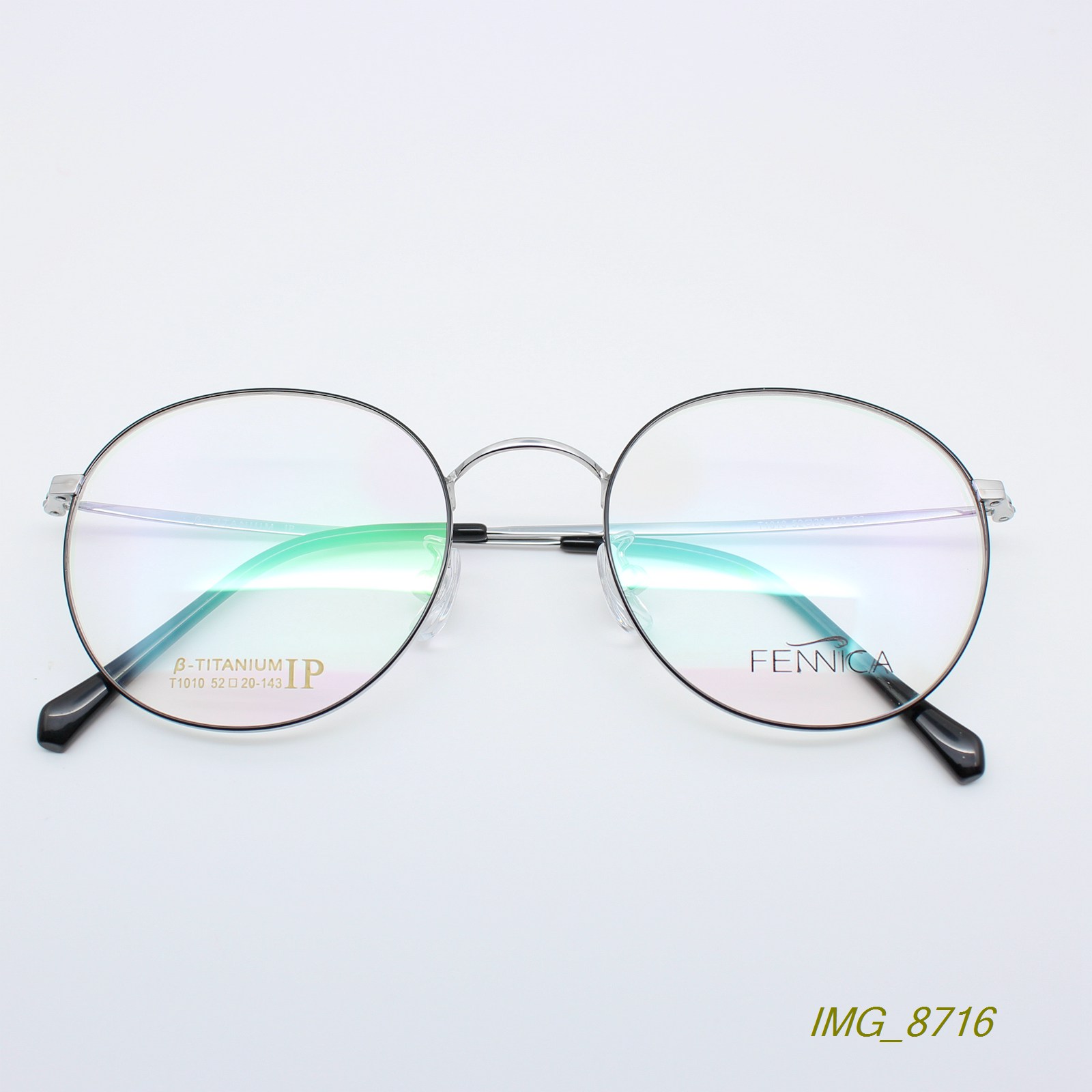 正品新货潮B钛复古圆文艺超轻男女近视眼镜架光学镜架多色R1010