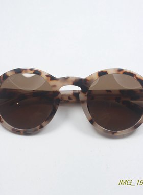 时尚墨镜高品质防紫外线复古圆框