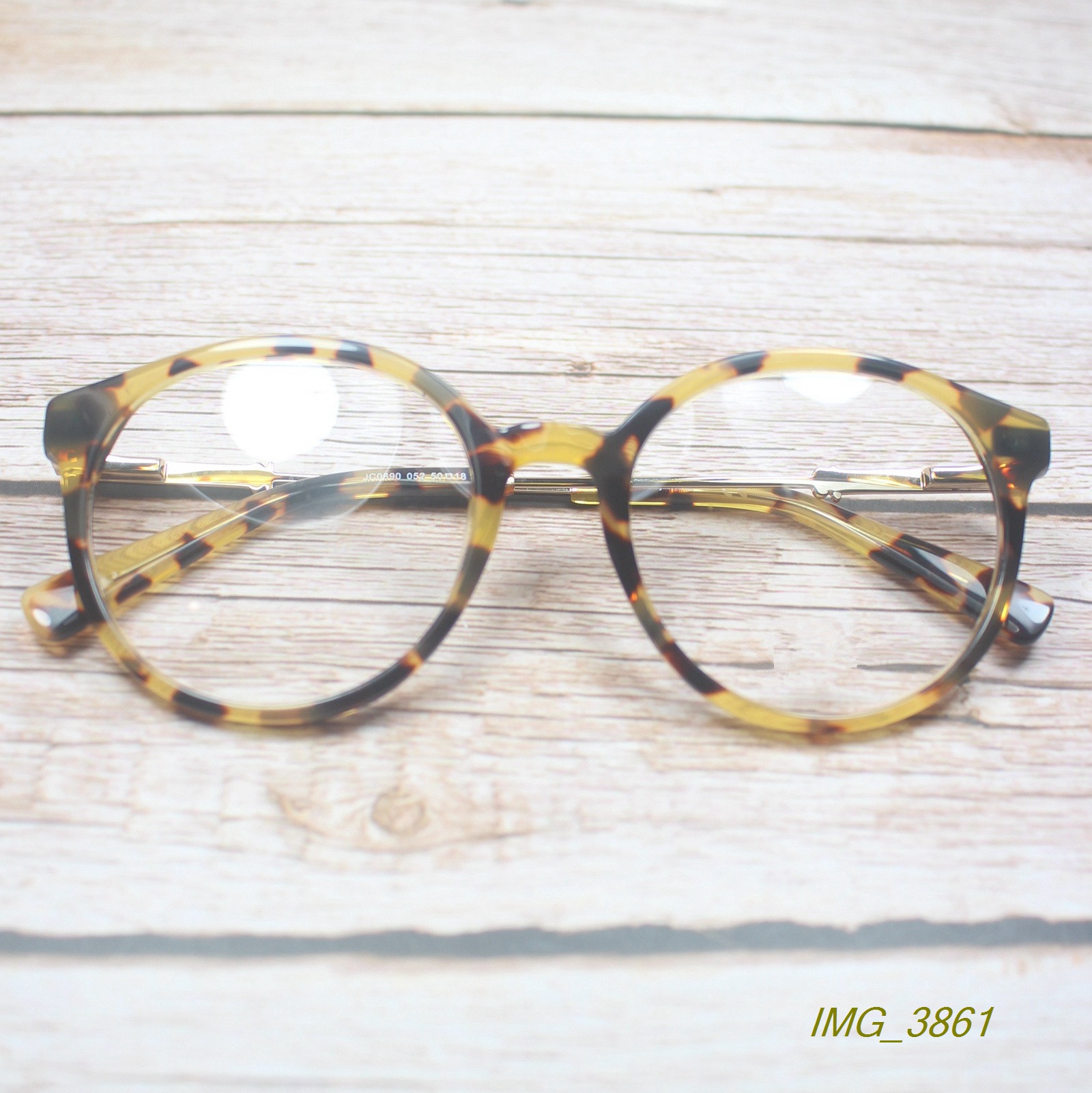 外贸眼镜架高端板材金属复古圆框