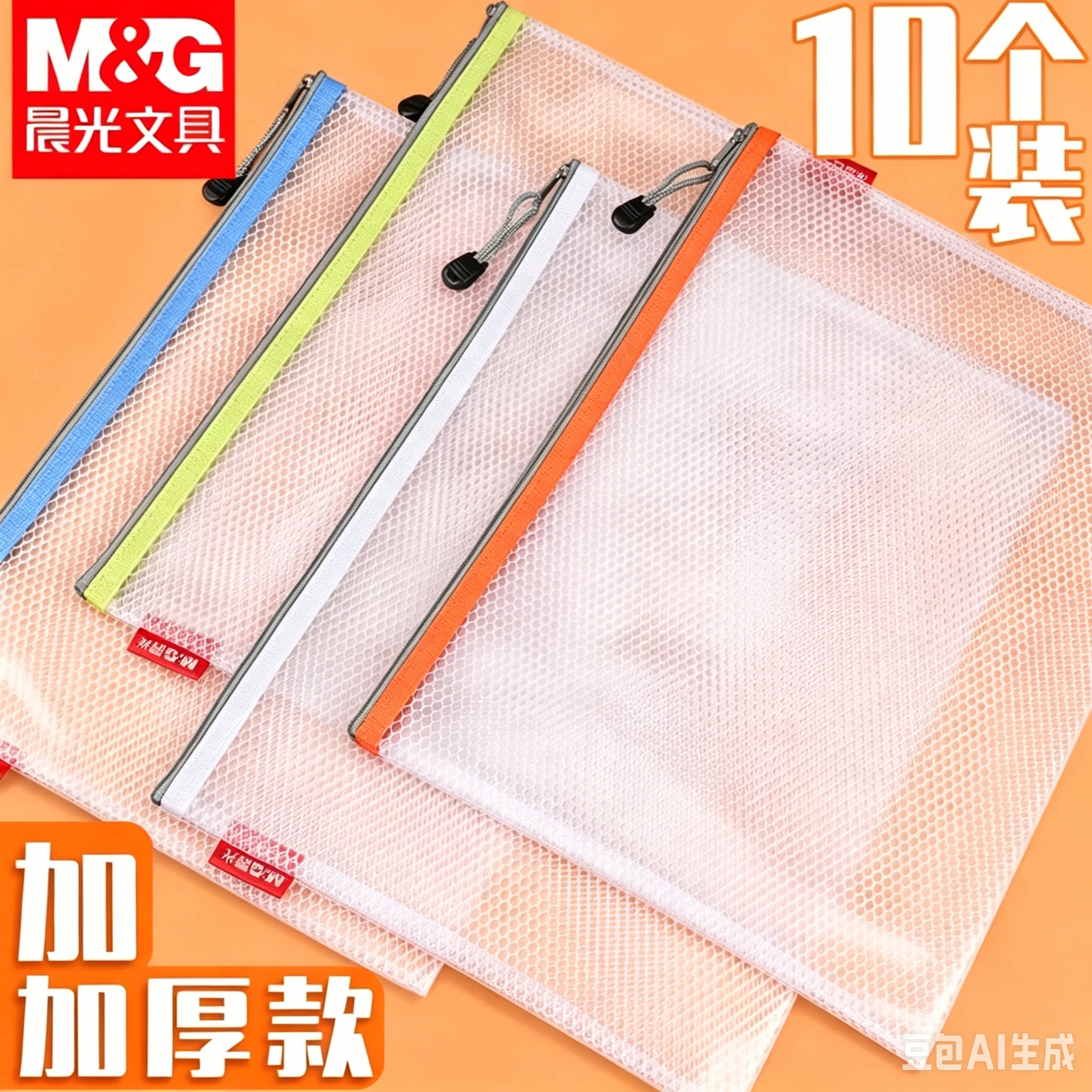 晨光开发防水作业大容量文件袋图片