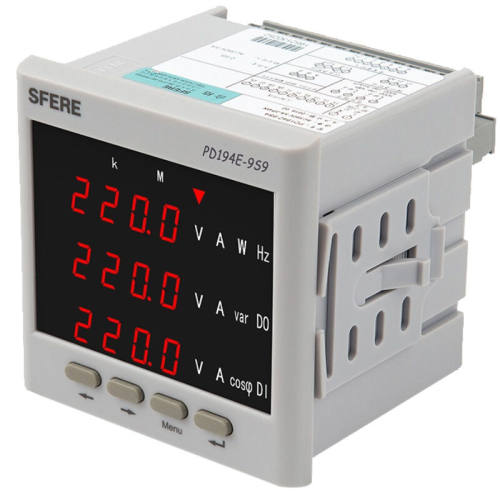 斯菲尔（SFERE）支持通信LED三相电流电压PD194E-9S9多功能电力仪
