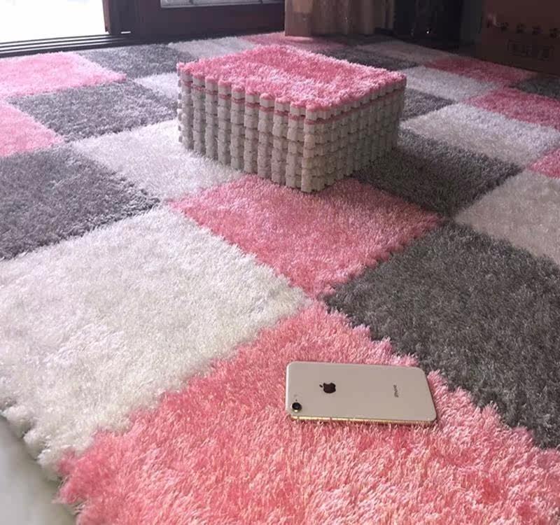 min破沫垫 卧室拼图绒面网红地毯泡沫拼接地垫卧室满铺地板爬爬垫|ruв категории домашний ткань, мат - от Buy2taobao.com для оказания профессиональной услуги покупки агента Taobao