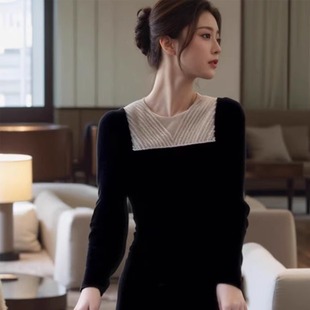 春装女款2025年新款连衣裙周岁宴百日宴妈妈礼服参加婚礼穿搭裙子