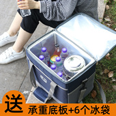 便携保温袋大号饭盒袋防水手提外卖保温箱冷藏箱加厚铝箔保冷袋